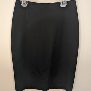 Theory Black Pencil Skirt